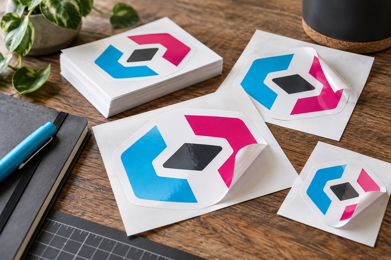 Illustrative decals product example
