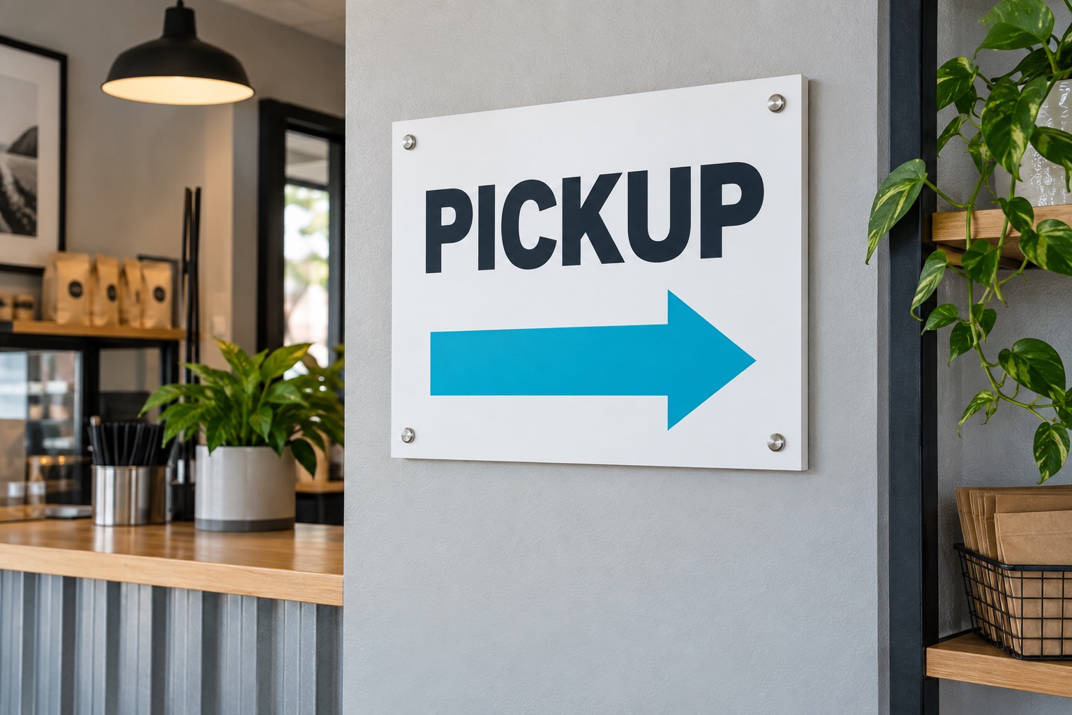 Illustrative pvc signs product example