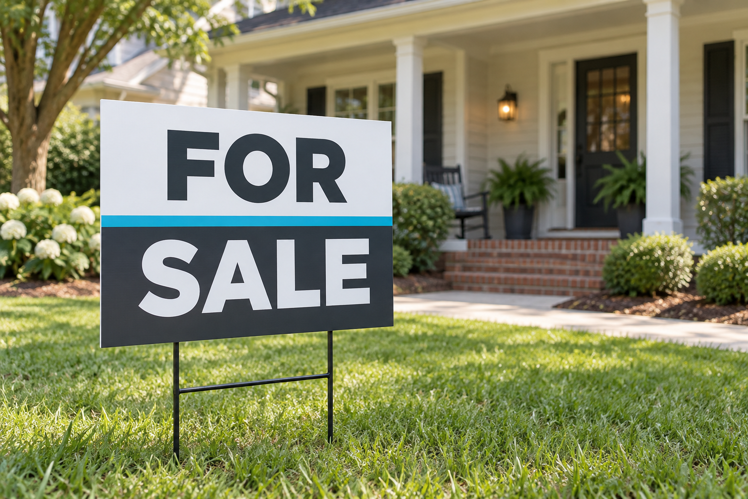 Illustrative yard signs product example